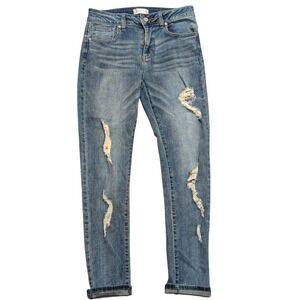 Altar'd State Jeans Womens 26 Ripped Slim Leg Denim‎ Stretch